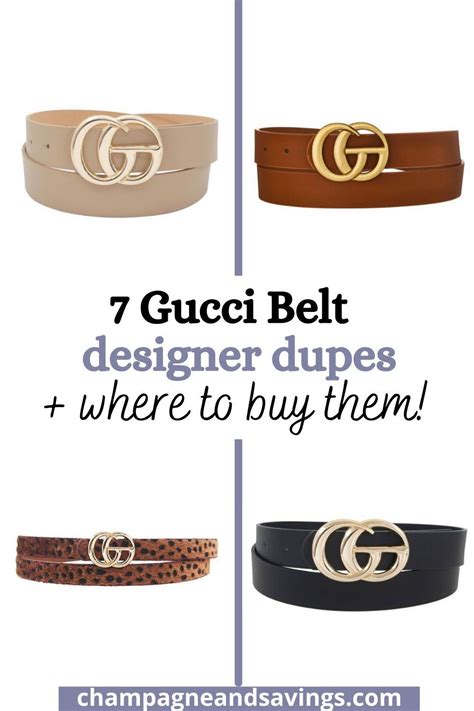 designer belt dupes amazon|best gucci belt dupe 2021.